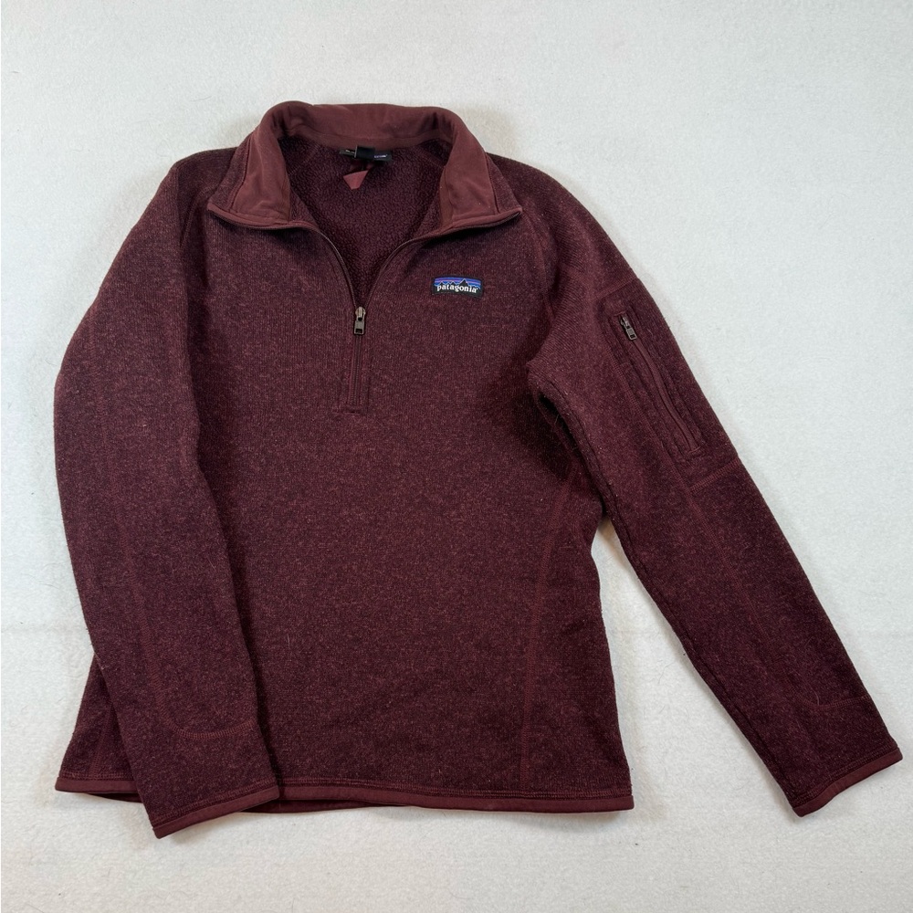 Patagonia Maroon Fleece Pullover